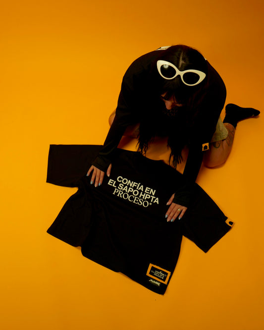 CAMISETA "CONFÍA EN EL SAPO HPTA PROCESO"