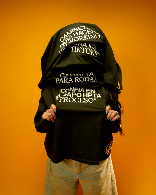 CAMISETA "CONFÍA EN EL SAPO HPTA PROCESO"