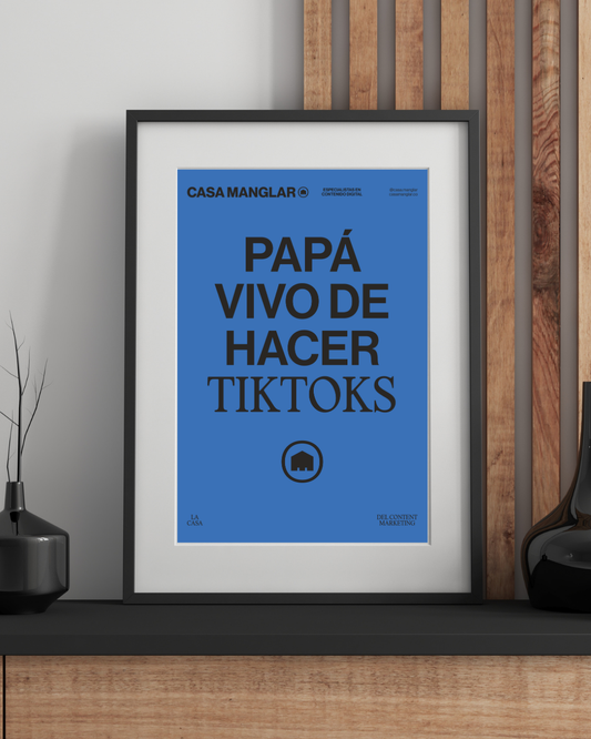 PRINT "PAPÁ VIVO DE HACER TIKTOKS"