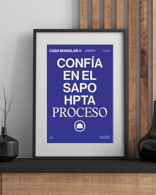 PRINT "CONFÍA EN EL SAPO HPTA PROCESO"